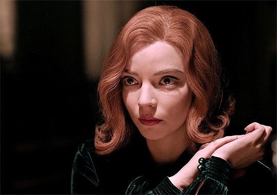 Beth Harmon/ the Queen's Gambit  Red hair inspo, Anya taylor joy