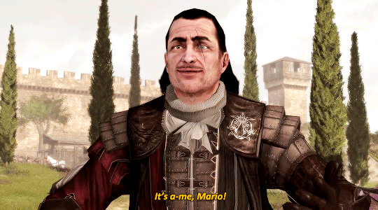 Assassin's Creed 2 – It's a me Mario! Ergh.