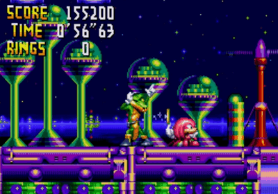 Genesis / 32X / SCD - Knuckles' Chaotix (32X) - Metal Sonic - The