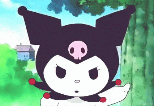 Kawaiikittyboi — Kuromi Being So Cute And Awesome.