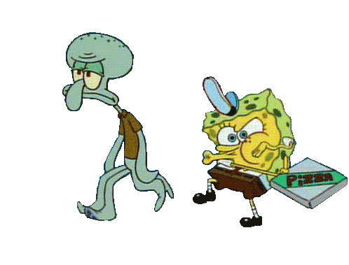 Transparent The Krusty Krab Pizza Song Squidward Ow Ow Ow