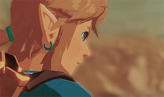 Zelda and link first kiss twilight princess on Make a GIF