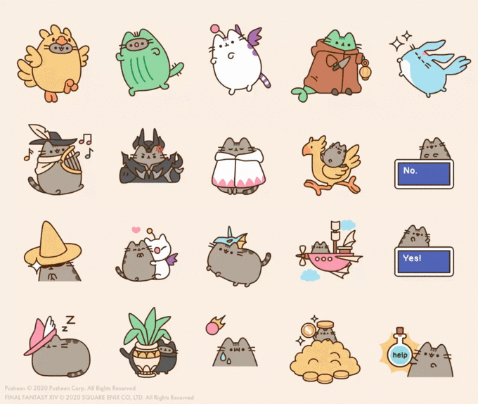 Pusheen Stickers : r/pusheen