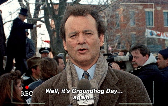 YARN, I'm thinking., Groundhog Day (1993)