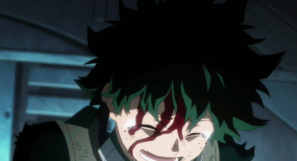 Visual de Deku, Bakugo e Todoroki em My Hero Academia: WORLD HEROS MISSION