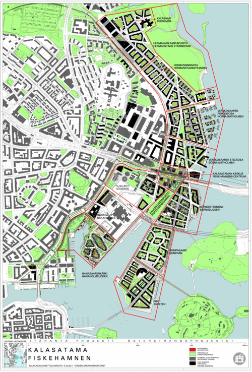 Architecture in Helsinki — Kalasataman, Sörnäistenniemen, Sompasaaren ja...