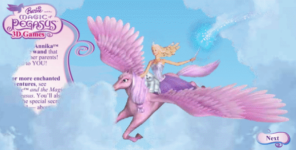 barbie and the magic of pegasus 3d game