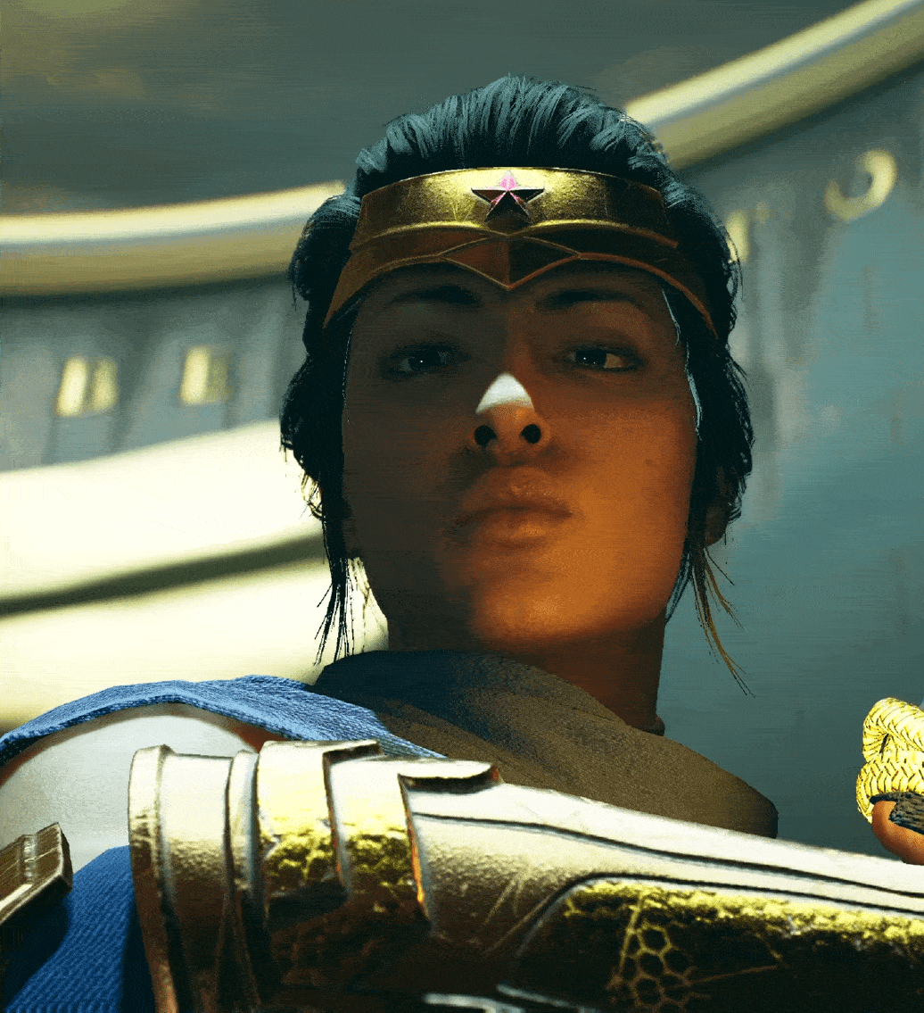 DC Multiverse — Wonder Woman gifs from the game SS:KTJL; Hall of...