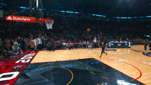 Zach LaVine Throws Down the Space Jam Dunk: 2015 Sprite Slam-Dunk Contest  on Make a GIF