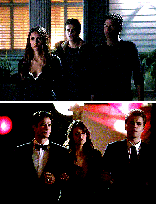 i was feeling epic. : “I’ll be with the two of you. I’ll be safe.” DAMON...