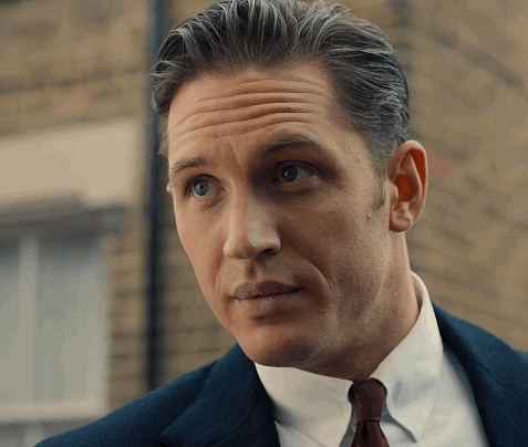 UltraFabius — Tom Hardy as Reggie Kray in “Legend”