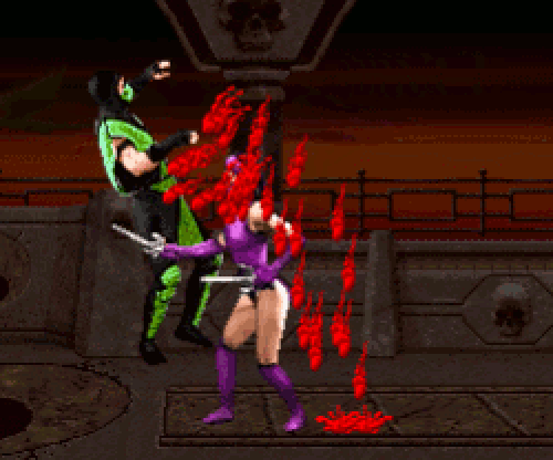 Mortal Kombat II - Mileena fatality 2 on Make a GIF