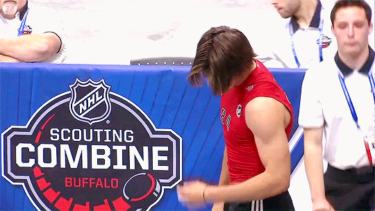 Video: Nico Hischier at Scouting Combine