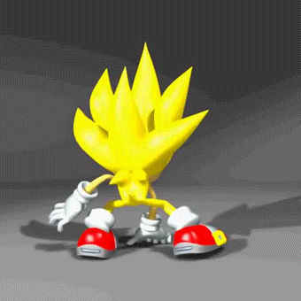 Sonic The Hedgeblog — A spin around of the Super Sonic model used in the...