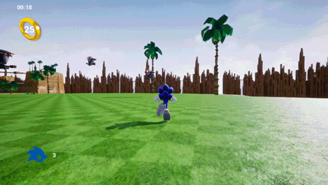 Sonic The Hedgeblog — In early 'Sonic 1′ screenshots the Green Hill Zone