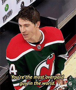 Nathan Bastian tells Jeff Skinner “you're the most overpaid guy in the  world” : r/hockey
