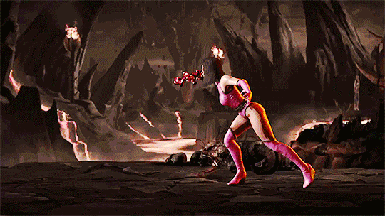 Mortal Kombat II - Mileena fatality 2 on Make a GIF