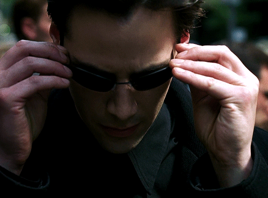 Lot #527 - THE MATRIX (1999) - Neo's (Keanu Reeves) Pair of