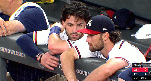 X \ Atlanta Braves على تويتر: Introducing Charlie Swanson and Dansby  Culberson 😂 #PlayersWeekend