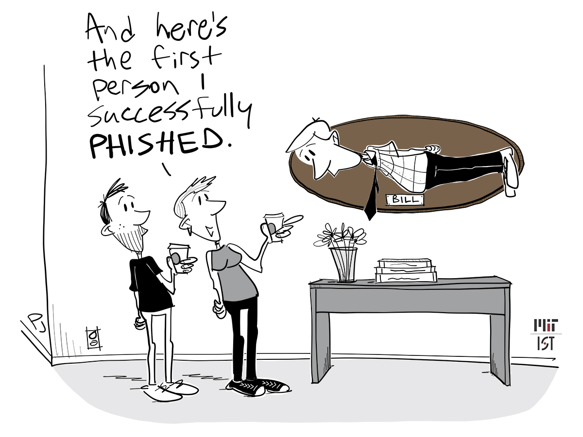 phishing cartoon
