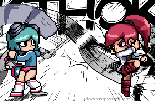 Scott Pilgrim vs. the World: The Game Ramona Flowers Envy Adams