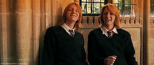 Swish And Flick — How To Tell The Weasley Twins Apart 3311