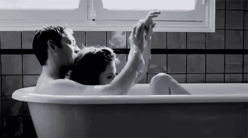romantic bath tumblr