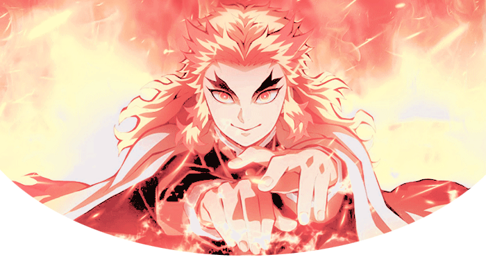 Unholy Blood Rengoku Kyojuro Icons Header Please