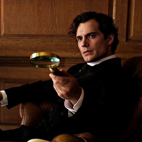 buckle up, fucklehead: Henry Cavill as Sherlock Holmes ENOLA HOLMES