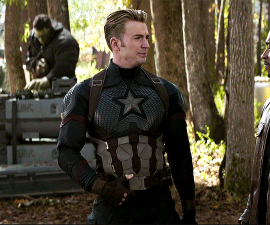 CHRIS EVANS as STEVE ROGERS Avengers Endgame...: CHRIS EVANS EDITS