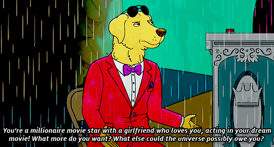 Bojack Horseman (Netflix) - Mr. Peanutbutter (52) and his girlfriend Pickles  (28) have the same age gap as me and my boyfriend (24 years) :  r/AgeGapRelationship