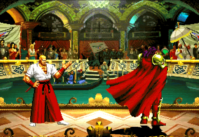 Geese vs Krauser - ~Yagami . The King of Fighters 2002 - Recife . Os 2  chars são: Geese Howard by Jin:  Wolfgang Krauser by  Jin:, By Yagami