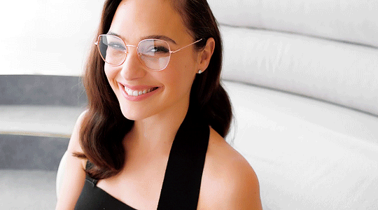 JUSTICE LEAGUE — Gal Gadot behind the scenes of Bolon Eyewear...