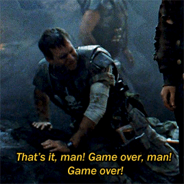 YARN, Game over, man! Game over!, Aliens (1986), Video clips by quotes, 529856e4