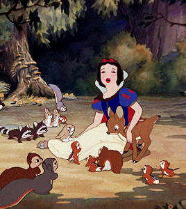 filmgifs — selenaigomez: Snow White and the Seven Dwarfs