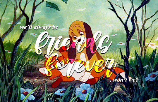 Fox and the Hound - Friends Forever Gif by Serenity31 on DeviantArt