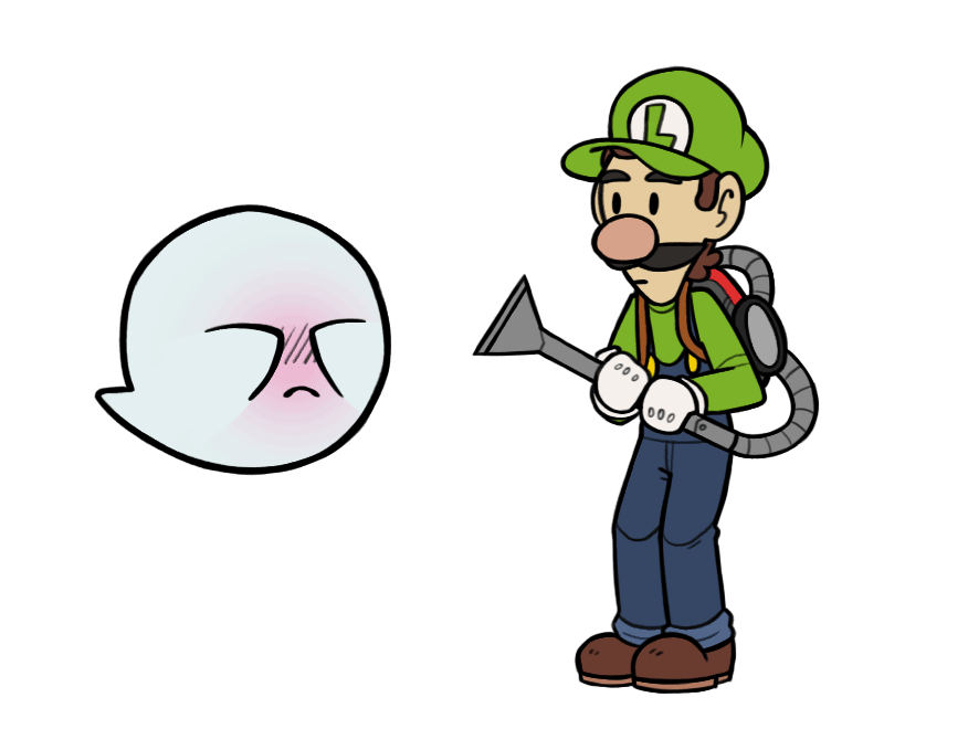 Official Keyquest — Luigis Mansion Art By Wyatt 1016