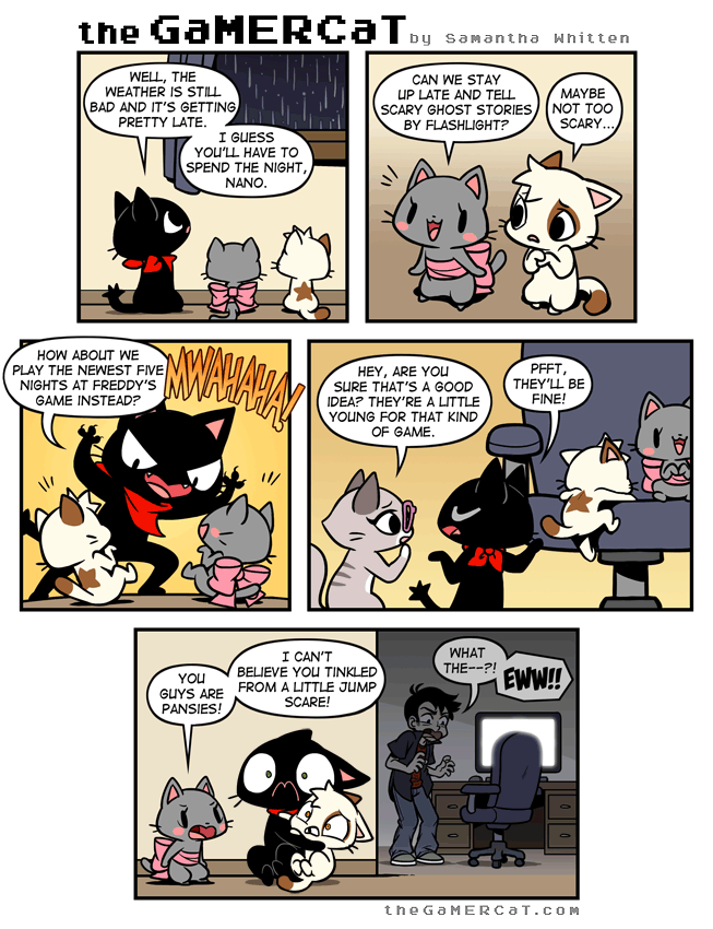 Read the GaMERCaT :: New Comic