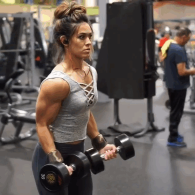 Cassandra Martin biceps