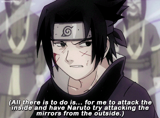 won't you take me by the hand? — SASUKE IN EVERY EPISODE ↳ PASS OR FAIL:  SURVIVAL