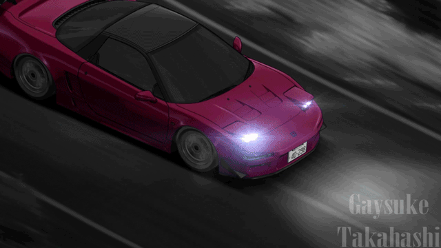 You Found It Honda Nsx Na1 Vs Mazda Rx 7 Fd3s Initial D