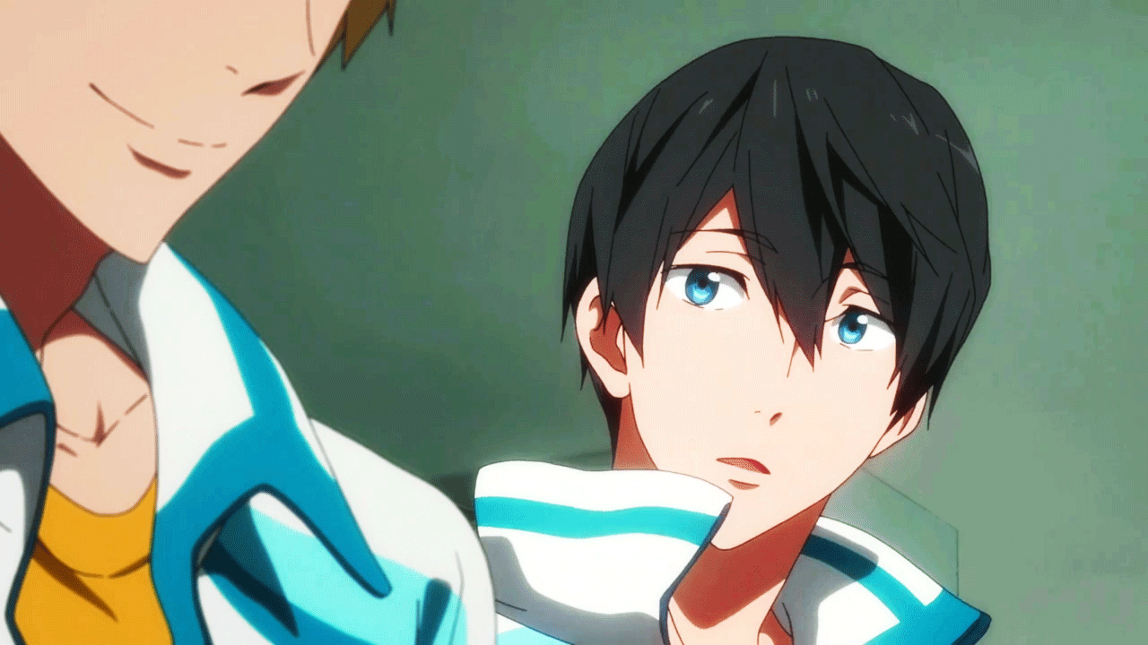 free iwatobi swim club haru smile