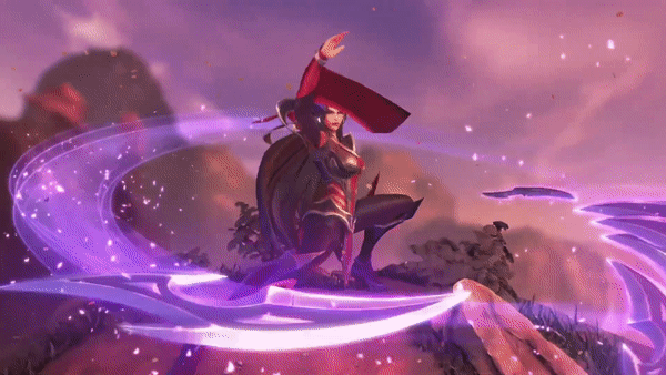 Space Dragon — Irelia's Level Up Animation - Legends of Runeterra
