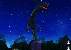 Next Time A New Beginning! — Shiny Rayquaza in Pokemon Tretta