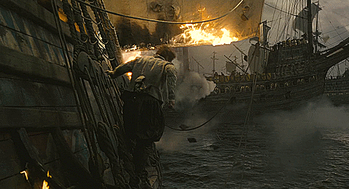 Spockvarietyhour: The Spanish Armada engages British Fire Ships,...