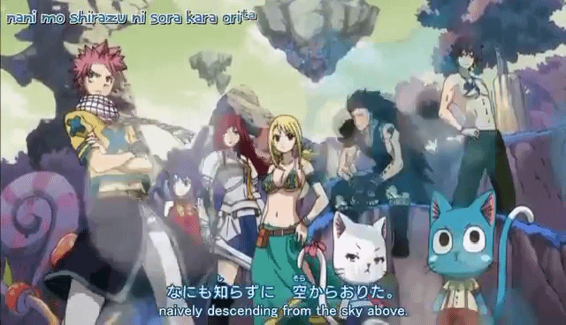 Stream Fairy Tail Opening 8 by Felinia