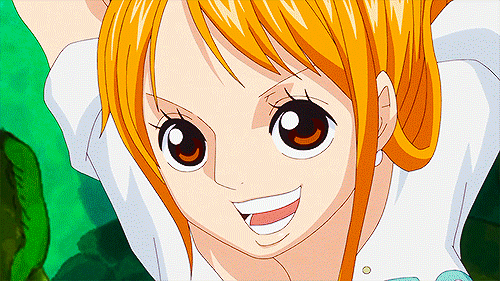 One Piece Nami & Clima-Tact Animated Cursor - Anime Cursor