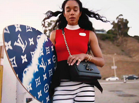 Louis Vuitton's 'Laura Harrier and the Twist' Spring 2021 Ad