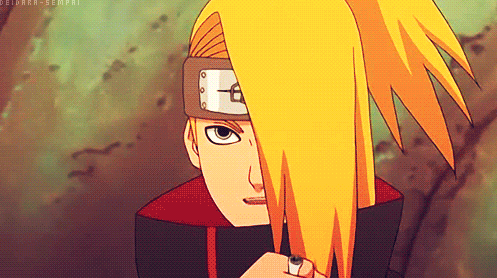 Deidara - K A T S U - Isso me deixou muito triste. Sakura nunca