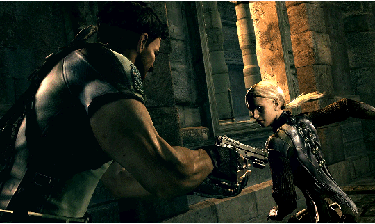 EVIL Jill Valentine VS Chris Redfield Fight Scene (Resident Evil 5